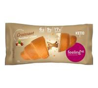 Feeling Ok Croissant Protéine Rempli de Crème Noisette 65g