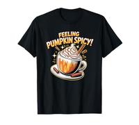Feeling Pumpkin Bâtonnets de Cannelle café épicé T-Shirt
