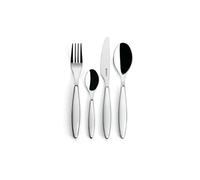 Ménagère 24 pièces en acier inox guzzini