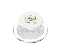 Feeling Sheepy Sheepy Sheepy Sheep Sleeping Non, adorables Amoureux des Moutons PopSockets PopGrip pour MagSafe