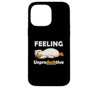 Feeling Unproductive Funny Lazy Duck Meme Morning Coworker Coque pour iPhone 14 Pro Max