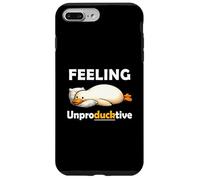 Feeling Unproductive Funny Lazy Duck Meme Morning Coworker Coque pour iPhone 7 Plus/8 Plus