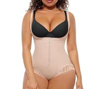 FeelinGirl Body gainant pour femme post-partum Fajas Colombianas gainant gainant le ventre, kaki, XX-Large