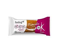 Feelingok Plumcake Boîte de 10 Snack protéinés de 45 g (vanille-citron)