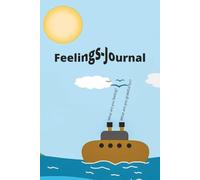 Feelings-Journal for children | understand feelings | be grateful: 1/2 guided + 1/2 free space