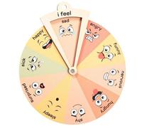 Feelings Wheel - Tableau d'émotion en bois pour