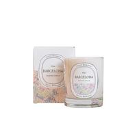 Feelit - Bougies Parfumées - Souvenir de Barcelona - Parfum Rose - Bougies Naturelles en Cire de Soja 180 g 50 Heures - Bougies Décoratives pour Maison - Idéal pour Offrir - Artisanale Espagne