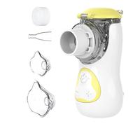 FEELLIFE Nebulisateur pour Bébés et Adultes, Rechargeable Nébuliseur Silencieux Taux d'Atomisation Réglable, Inhalateur Portable pour Traitement de la toux, de l'Asthme et Maladies Respiratoires