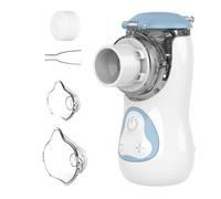 FEELLIFE Nebulisateur pour Bébés et Adultes, Rechargeable Nébuliseur Silencieux Taux d'Atomisation Réglable, Inhalateur Portable pour Traitement de la toux, de l'Asthme et Maladies Respiratoires