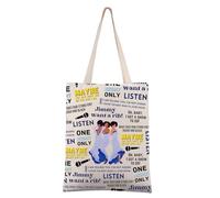 FEELMEM Dreaming Girl Sac à bandoulière musical inspiré de la musique Cadeau pour fans de théâtre, beige, 1