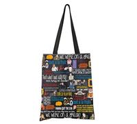 FEELMEM Friendship Gift Friend TV Show Merchandise Tote Bag Friends TV Show Characters Friendship Shopping Bag