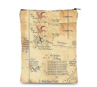 FEELMEM Lord Rings Hobbit Movie Gift Couvertures de Livre de Cartes de Thror pour Livre de Poche, Cadeau livresque pour Les Fans de cinéma