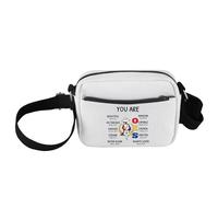 FEELMEM Order of The Eastern Star Sac à bandoulière You Are Amazing OES Sorority Sac à main OES Paraphernalia Merch, beige, size