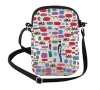 FEELMEM Sac à bandoulière avec citations du film Brother - Cadeau idéal pour les frères et les fans, beige, size