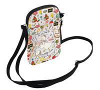 FEELMEM Sac à bandoulière « On My Way To Shape Little Minds » - Cadeau pour enseignant élémentaire - Cadeau pour enseignant, personnel scolaire, beige, size