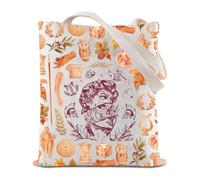 FEELMEM Sac fourre-tout inspiré du livre de la chanson d'Achille Patroclus Cadeau pour héros grec Cadeau littéraire pour les vers de bibliothèque Sac de courses