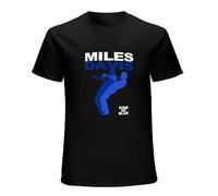 Feels Coolly Men's T-Shirt Cult Miles Davis Men's Kind of Blue Black 3XL