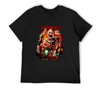 Feels Coolly Street T-Shirt Terrifier Horror Movie Art The Clowns - Unisex 100% Cotton Black XXL
