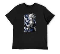 Feels Coolly Trendy T-Shirt Saber Fate Stay Night Black M