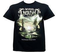 Feels Coolly Unisex T-Shirt Beyond Creation Band Earthborn Album Cover Men ArtShort Sleeve Cotton Black XL