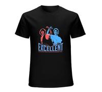 Feels Coolly Unisex T-Shirt Bill Teds Excellent Adventures 3D Mens Theodore Logan Preston Keanu Black XXL