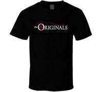 Feels Coolly Unisex T-Shirt The Originals Vampire TV Season Series MensCasual Cotton Unisex Black Black L