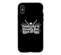 Feels Like A Penalty Box Kind of Day Coque pour iPhone X/XS