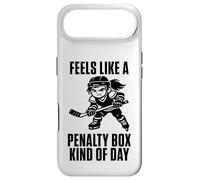Feels Like A Penalty Box Kind of Day Hockey féminin Coque pour iPhone Air