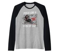 Feels Like A Penalty Box Kind of Day Hockey Lovers Manche Raglan