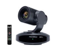 FEELWORLD Caméra PTZ NDI10X 10X Zoom Optique, Suivi Automatique IA 4K30fps avec HDMI/USB3.0/LAN(PoE) Live Streaming Webcam pour Service Religieux Éducation Vidéoconférence Médical
