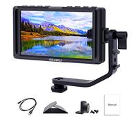 Feelworld F5 5 Pouces sur Caméra Moniteur DSLR Camera Field Monitor Small Full HD 1920x1080 IPS Video Peaking Focus Assist avec 4K HDMI 8.4V DC Input Output Inclure Tilt Arm