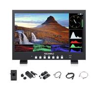 FEELWORLD FVM215 Moniteur de Diffusion 21.5 Pouces 1000 Nits avec Équipé du Moniteur de Formes d'Ondes,3D LUT,8 Bits,4K60Hz HDMI & 3G-SDI Entrées/Sorties