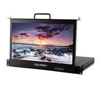 FEELWORLD FW173-HSD Écran de montage en rack 1RU Full HD 3G-SDI/HDMI 1920 x 1080 FW173-HSD 17,3"