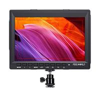 Feelworld FW759 Moniteur de Champ pour Appareil Photo Reflex numérique 7" HD Assistance vidéo IPS 1280 x 800 4K HDMI 1080p avec Pare-Soleil