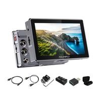 FEELWORLD H5 Moniteur de champ en aluminium 12G-SDI 1200 nits, écran tactile, forme d'onde, HDR, LUT 3D pour cinéastes et photographes 5,5"