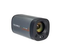 FEELWORLD HV10X Caméra professionnelle en direct Full HD 1080p 60 fps USB 3.0 HDMI avec zoom optique 10X et microphone avec télécommande