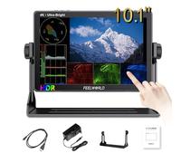 Feelworld LUT11 ecran Tactile Moniteur Camera de Terrain pour Appareil Photo Reflex numérique 10.1 Pouces Ultra luminosité 2000 nit, HDMI 4K, Panneau IPS 1920 x 1200 Compatible avec DJI (HDMI)