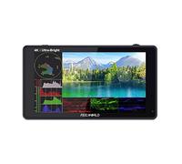 Feelworld LUT6S LUT 3D HDR Ultra lumineux 6" 2600 nits, avec histogramme VectorScope de forme d'onde, écran tactile DSLR et 3G-SDI 4K HDMI Full HD 1920 x 1080 IPS