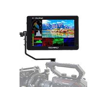 Feelworld LUT7S 7" 3D LUT 4K HDMI et SDI Moniteur 2200 nits Écran tactile DSLR Caméra de terrain avec forme d'onde VectorScope Histogramme, LUT7S