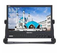 Feelworld Seetec 13,3 "Aluminium Design IPS 1920 × 1080 Pro Broadcast LCD Monitor avec 3G-SDI HDMI AV