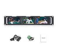 FEELWORLD T51 Triple 5 inch 2RU Broadcast SDI Rack Mount Monitor LCD 800×480 3G SDI HDMI AV Input and Output
