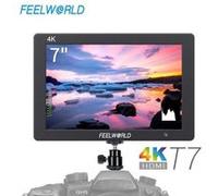 Caméra sport GENERIQUE FEELWORLD T7 Moniteur de terrain pour caméra de 7 po IPS 4K HDMI Assist vidéo Full HD