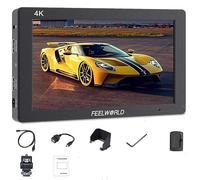 FEELWORLD T7 Plus 7 "3D LUT Moniteur de Terrain sur caméra 4K entrée/Sortie HDMI IPS 1920x1200 avec Forme d'onde Pare-Soleil Pliable