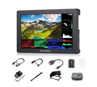 FEELWORLD T7PRO 2000 Nits Moniteur Caméra 7 Pouces 1920x1200 IPS Moniteur Champ avec Boîtier en Aluminium 4K HDMI2.0 HDR Waveform,9:16 Marqueur,Inclut Batterie F750 4400mAh et Sac