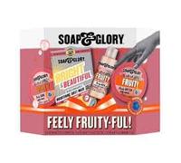 Feely Fruity-ful Mini coffret cadeau pour le bain et le corps, parfum fruits tropicaux par SoapGlory