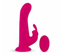 FeelzToys Fulgage tourbillonnant vibrateur de lapin rotatif et télécommande rose Taille Unique E31512