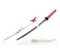 FÉENOMENN the walking dead - katana chasseur de zombie rouge (support inclus) Rouge G