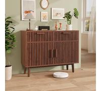 FEEOHOME Commode 4 tiroirs, Meuble de Rangement en Bois, Meuble Profondeur 30cm, Armoire 4 tiroirs avec Dispositif Anti-basculement et Pieds de Support Robustes, Commode d'adulte