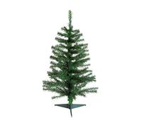 FEERIC Christmas - Arbre de Noël Sapin Artificiel Vert 2 Tons H 100 cm