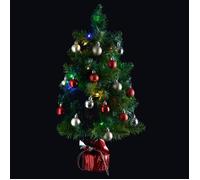 Feeric Christmas - Sapin de Noël artificiel avec décoration et guirlande lumineuse H 50 cm Multicolore